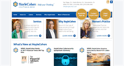 Desktop Screenshot of hoylecohen.com